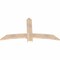 Ekena Millwork Bellingham Smooth Timber Gable Bracket, Douglas Fir, 60"W x 32"H x 1 1/2"D x 5 1/2"F, 13/12 Pitch GBW060X32X0206BEL00SDF - alternate 5